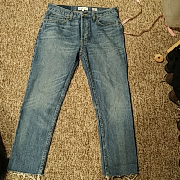 Re/Done Denim - re/Done jeans with raw hem